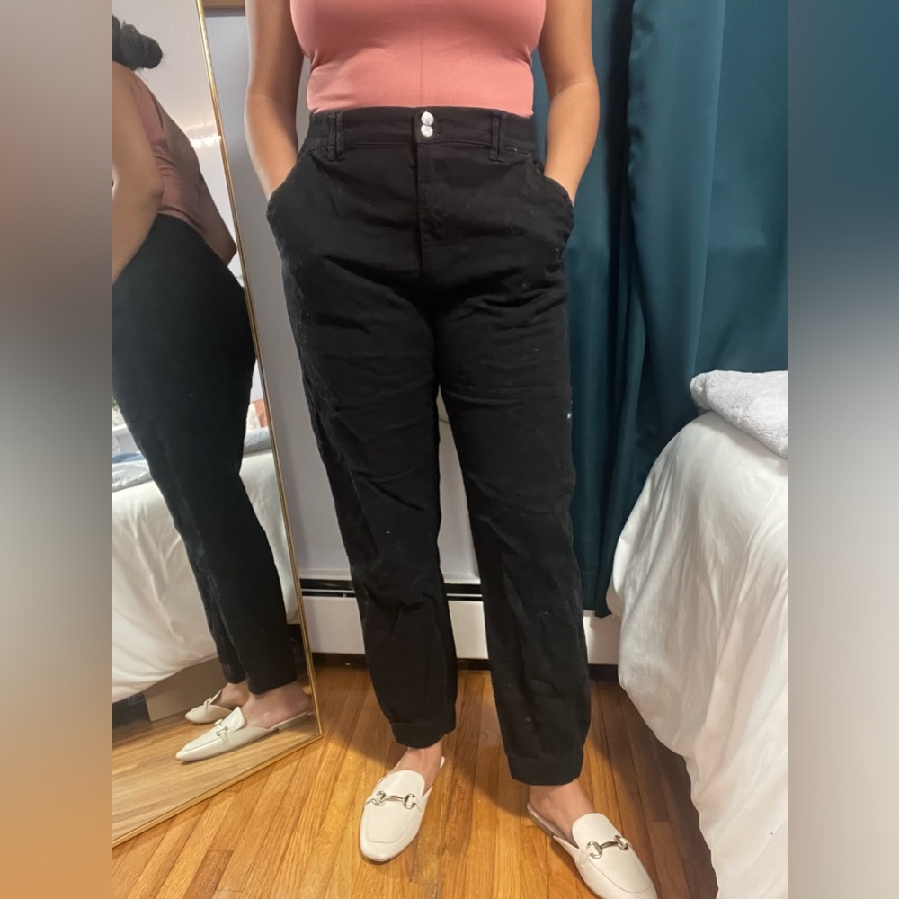 Women's Black Joggers